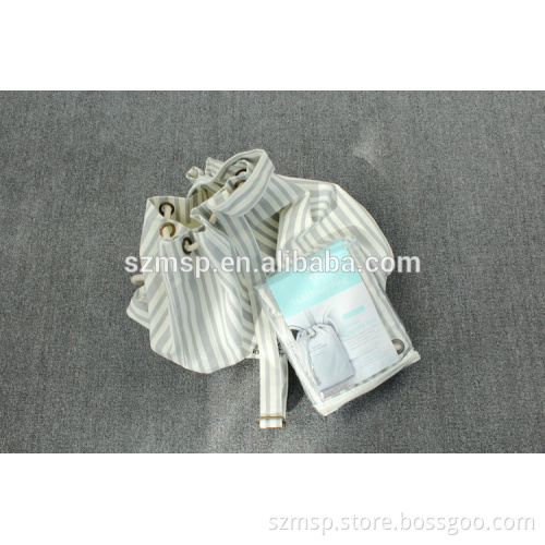 large drawstring canvas laundry bag